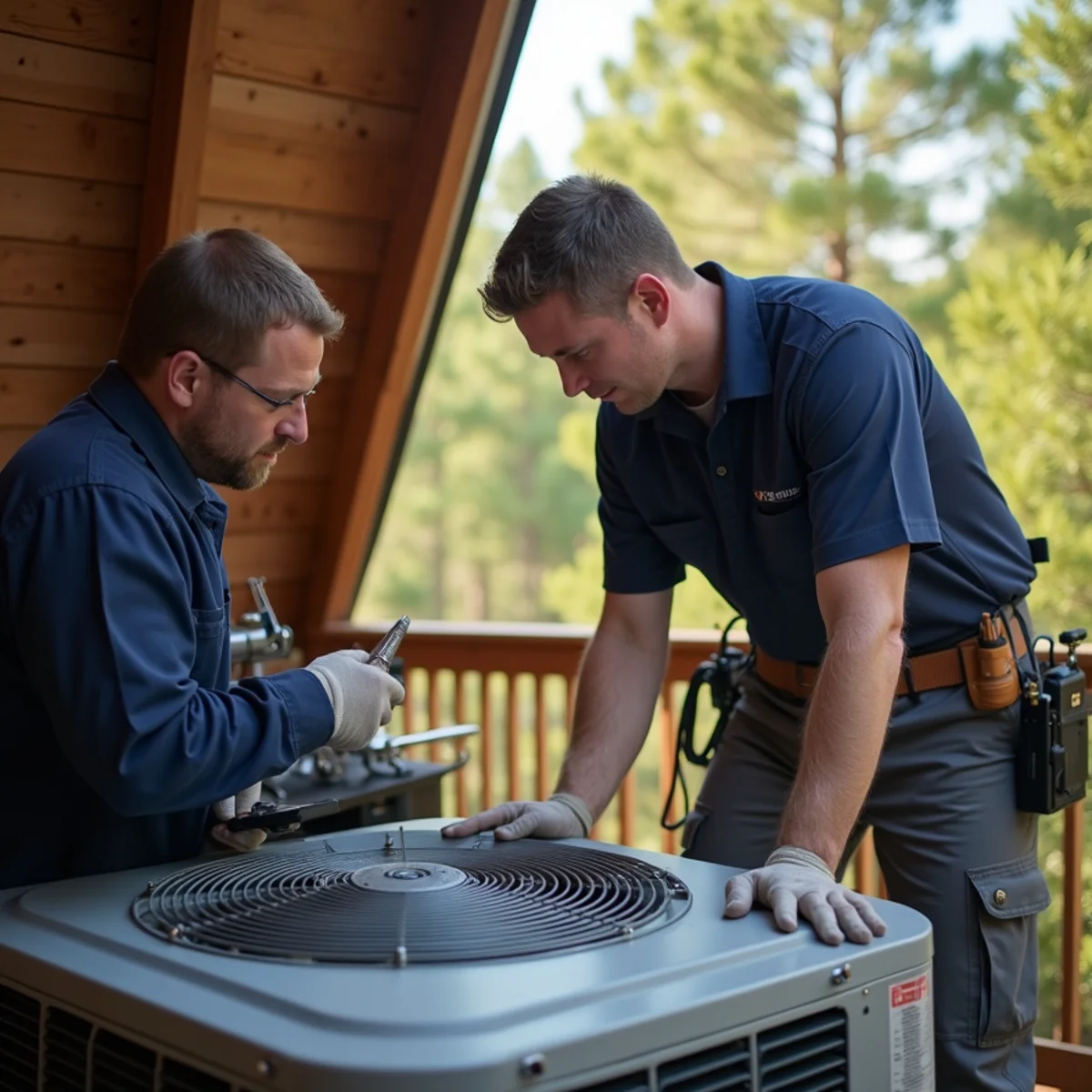 Residential HVAC service and home architecture in Abbey Glen Forsyth County GA