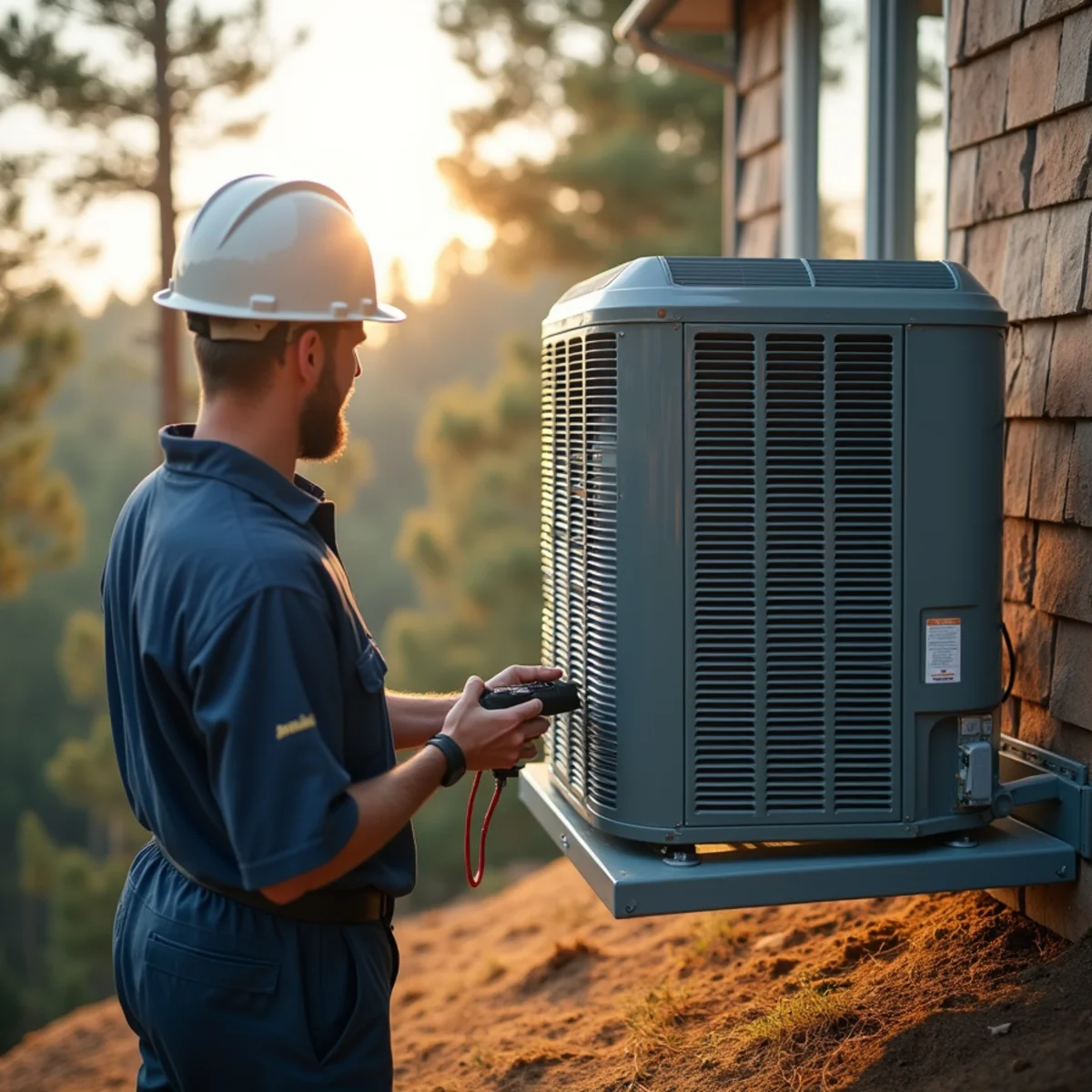 Residential HVAC service and home architecture in Sawnee Mountain Area Forsyth County GA