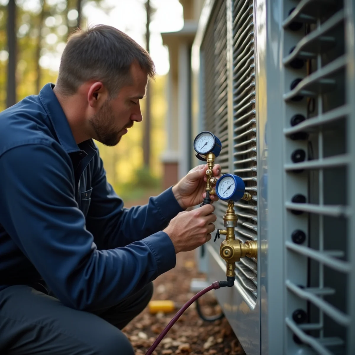 HVAC diagnostic and precision inspection for Refrigerant Leak Repair in Cumming GA
