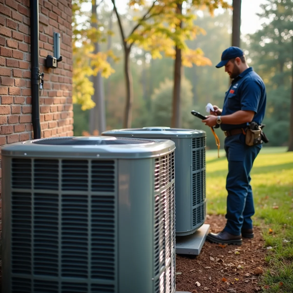 Residential HVAC service and home architecture in Alpharetta Forsyth County GA