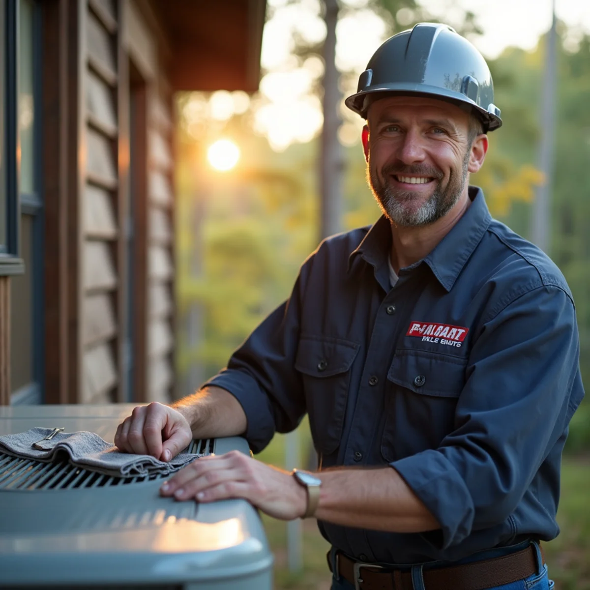 Residential HVAC service and home architecture in Dahlonega Forsyth County GA