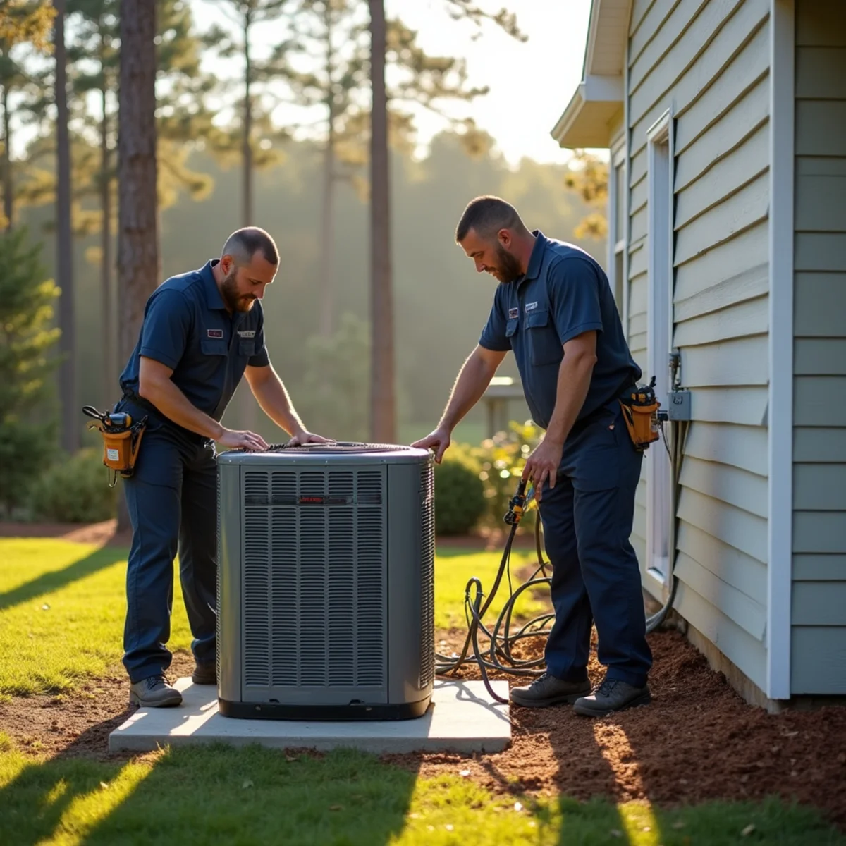 Residential HVAC service and home architecture in Matt Forsyth County GA