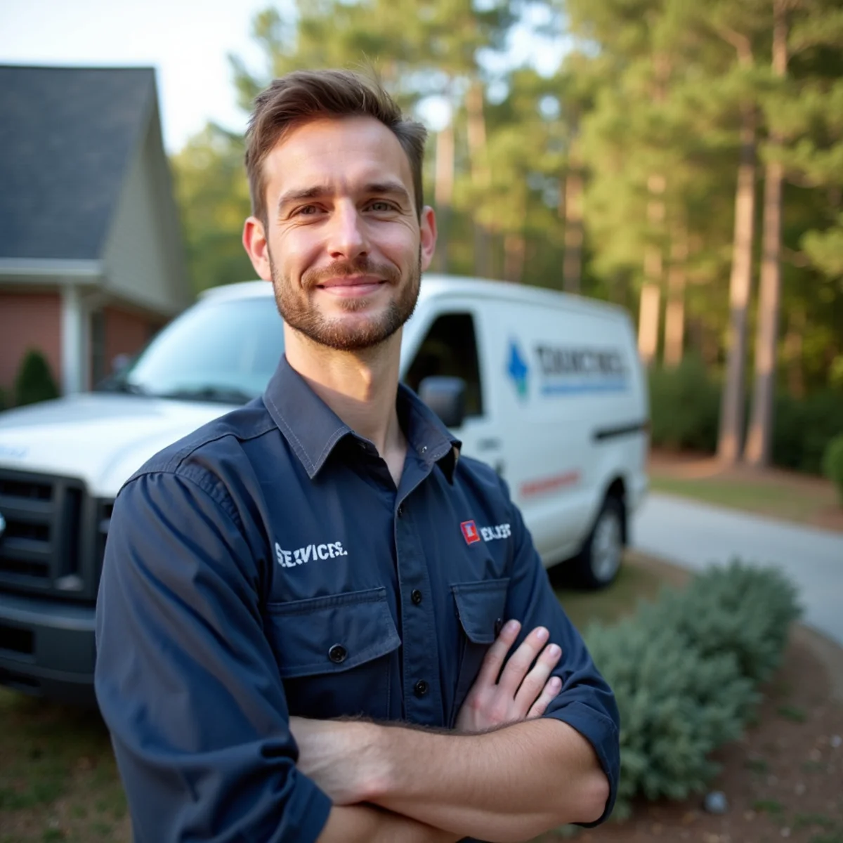 Residential HVAC service and home architecture in Sugar Hill Forsyth County GA