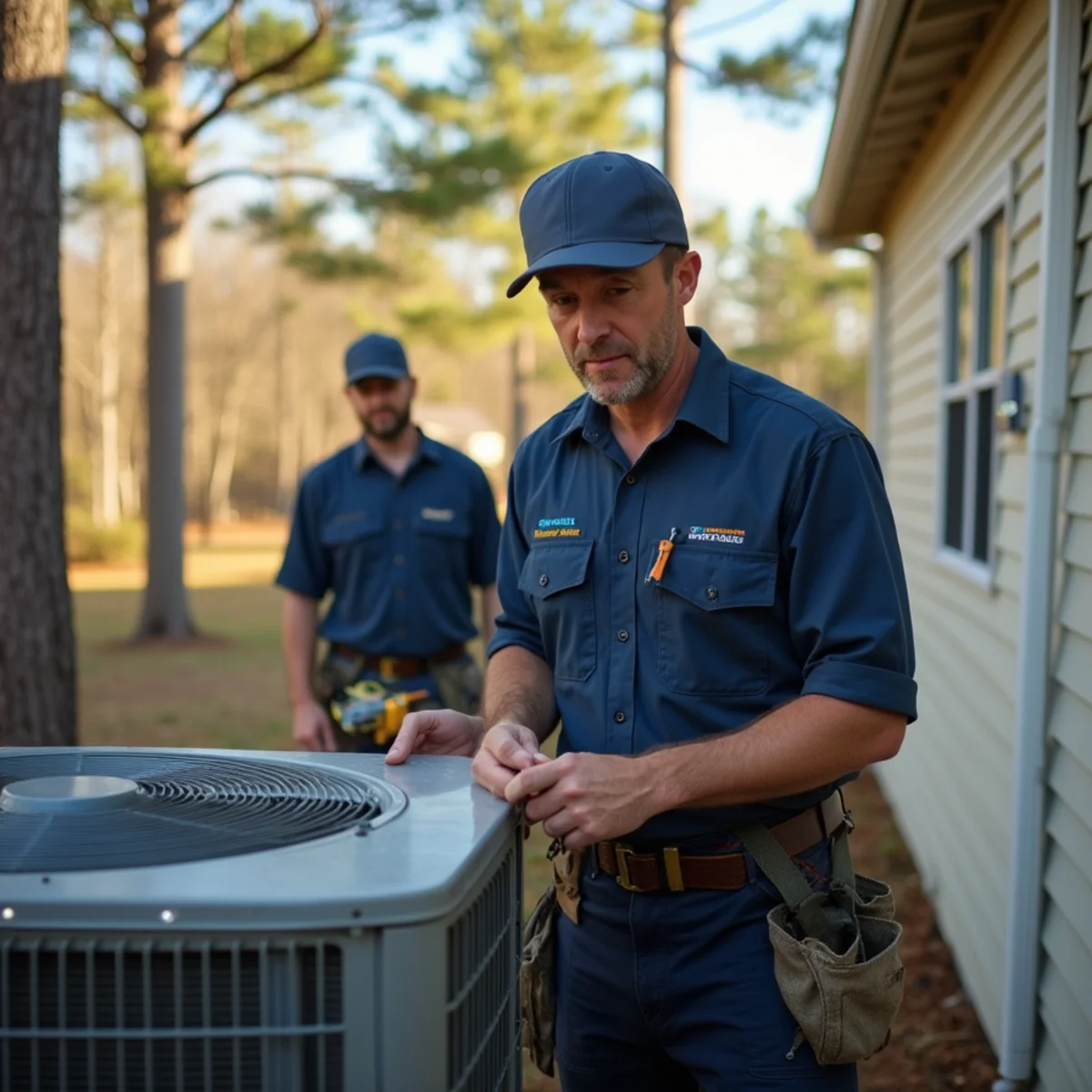 Residential HVAC service and home architecture in Woodstock Forsyth County GA